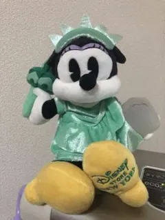 ニューヨーク　ミニー　ぬいぐるみ　自由の女神