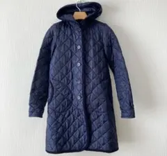 LAVENHAM レディース キルティング フード付きロングコート M