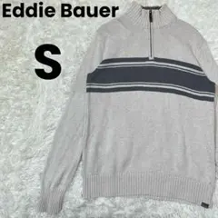 00s　Eddie Bauer　エディーバウアー　ハーフジップ　ニット　S