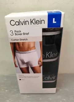 Calvin Klein ボクサーブリーフ 3パック Lサイズ