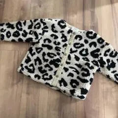 CIAOPANICTYPY キッズ　レオパード柄ボアアウター