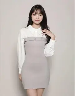 Darich グレー ミニワンピース 新品