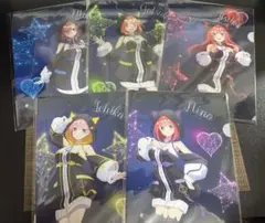 五等分の花嫁　クリアファイル　全種