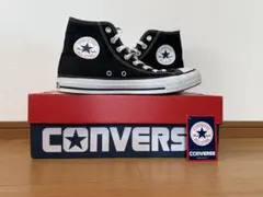 箱付き美品★ コンバース26cm Converse オールスター　黒　ハイカット