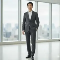 180サイズ✨スーツカンパニー ウールスーツ セットアップ ジャケット パンツ