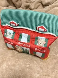 ダッフィー＆フレンズハウス型ティッシュボックスカバーティッシュケース