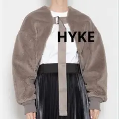 HYKE - HYKE ハイク ボア　ジャケット　ボレロ hyke ハイク ボレロ ボア ジャケット - メルカリ