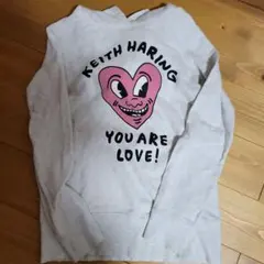 休日値下げ！キースヘリング　パーカー