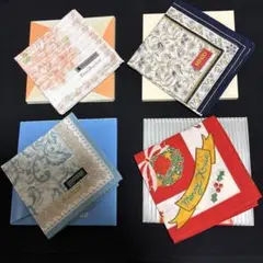 ケンゾー 他　レディース 千趣会ハンカチ まとめ売り 4枚