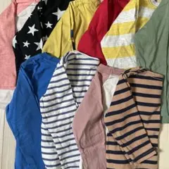 長袖カットソー 多色 80サイズ 10枚セット