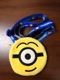 ミニオン ネックポーチ USJ ユニバーサルスタジオジャパン　パスケース