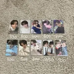 TWS シニュ ヨンジェ ハンジン ジフン ギョンミン トレカ バラ売り