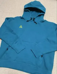 NIKE ACG ワンポイントロゴ刺繍　スウェットパーカー　プルオーバーフーディ