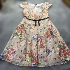TOCCA 花柄ワンピース ドレス ノースリーブサイズ2定価￥32550円
