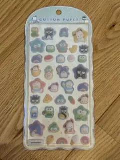 サンリオ COTTON PUFFY キャラクターシール 40枚入り