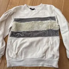 züppa di zucche トレーナー 100cm ホワイト/グレー