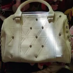 スタッズ付き トートバッグ ハンドバッグ