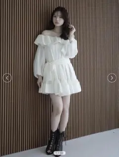 fiction tokyo Balloon Tunic One-Piece - メルカリ