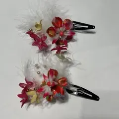 花飾り かんざし 2個セット