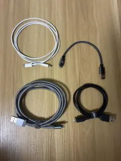 USB to Lightningケーブル 4本セット