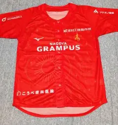 【新品未使用】 ︎︎名古屋グランパス ︎︎ベースボールシャツ ︎︎ガールズデー