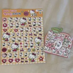 韓国 ハローキティ ぷっくりシール 新品未開封