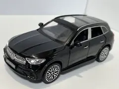 1/32 ベンツ GLC ミニカー プルバックカー ギミック 開閉 音光付 黒のサムネイル