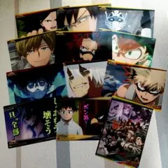 ヒロアカ クリアポスター12枚セット A5サイズ