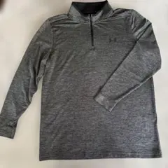 Under Armour HEATGEAR ハーフジップシャツ LG グレー