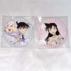 【中国限定】名探偵コナン 30周年記念 AIMON 缶バッジ 工藤新一 毛利蘭