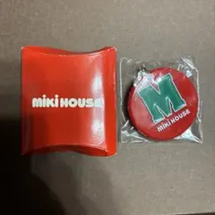 ミキハウス ノベルティ キーホルダー Mロゴ 赤のサムネイル