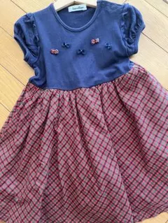 familiar 半袖ワンピース　110センチ
