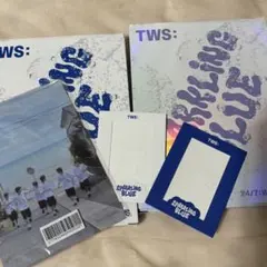 tws Sparkling blue アルバム トレカ