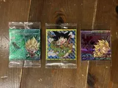 ドラゴンボール超戦士シールウエハース超 3枚セット
