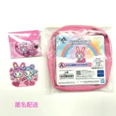 ナルミヤ一番くじ　A賞　べリエちゃん　ポーチ　ヘアクリップ　ステッカー　マツキヨ