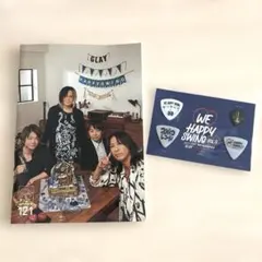 GLAY WE HAPPY SWING 最新 会報 ピックセット入り - メルカリ