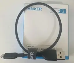 Anker PowerLine II ライトニングケーブル 0.3m ブラック