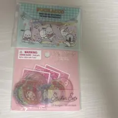 산리오 ポチャッコ マイメロ シールセット