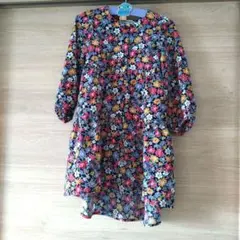 美品　エニィファム　花柄ワンピース