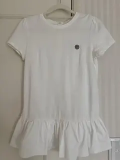 ボーダーズアットバルコニー　Tシャツ　ブラウス　TEE 異素材　白　36のサムネイル