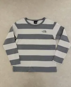 the north face ボーダー長袖Tシャツ