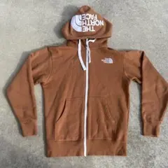 THE NORTH FACE リアビューフルジップフーディ パーカー S 茶色