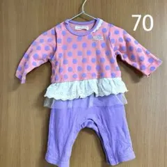 キムラタン　Youpimini  ロンパース　70