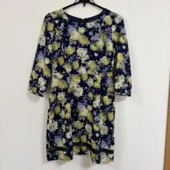 MISCH MASCH 花柄ミニワンピースネイビーのサムネイル