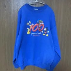 ディズニー　スウェット100 Years of Magic 90s/USA製