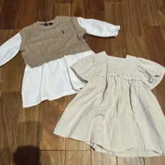 90cmワンピース 2点セット