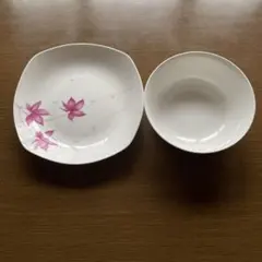 ボーンチャイナ 楓模様 食器セット