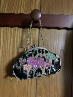 ギター型ショルダーバッグ ブラックアンティーク調 | Mercari