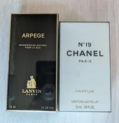 LANVIN ARPEGE & CHANEL N°19 セット (使いかけ)