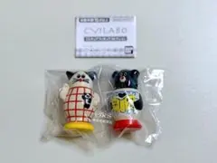 CYILABO チイラボ　ミニチュアフィギュアコレクション　ネコA クマ